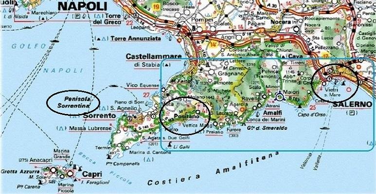 A Drive On The Amalfi Costiera